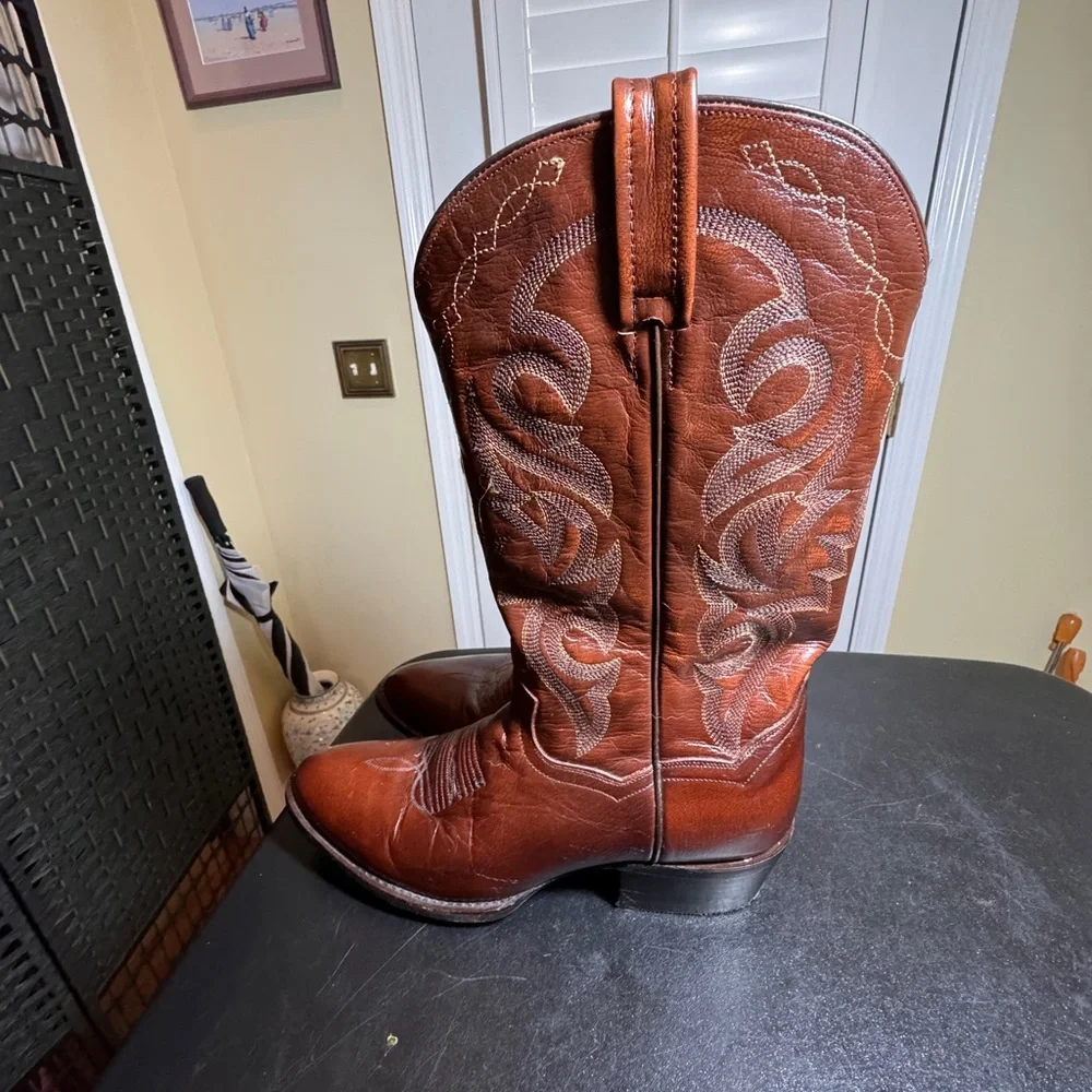 Dan Post boot size 9.5 DP211R cowboy western boot